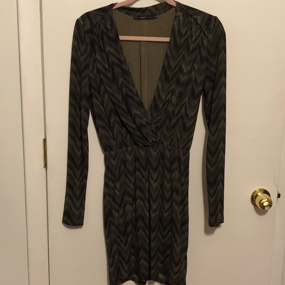 Hazel Beautiful Deep V Dress